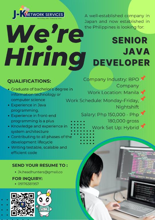 LOOKING FOR Senior Java Developer in San Juan - Image 1
