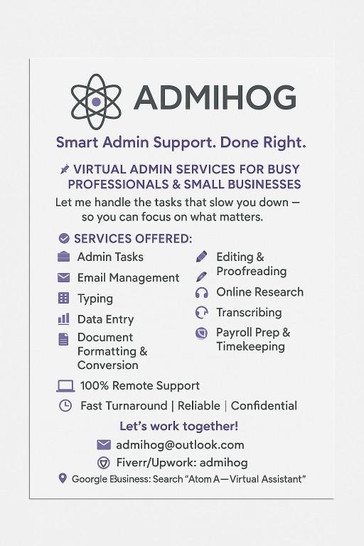 Virtual Admin Services in South Africa - Image 1