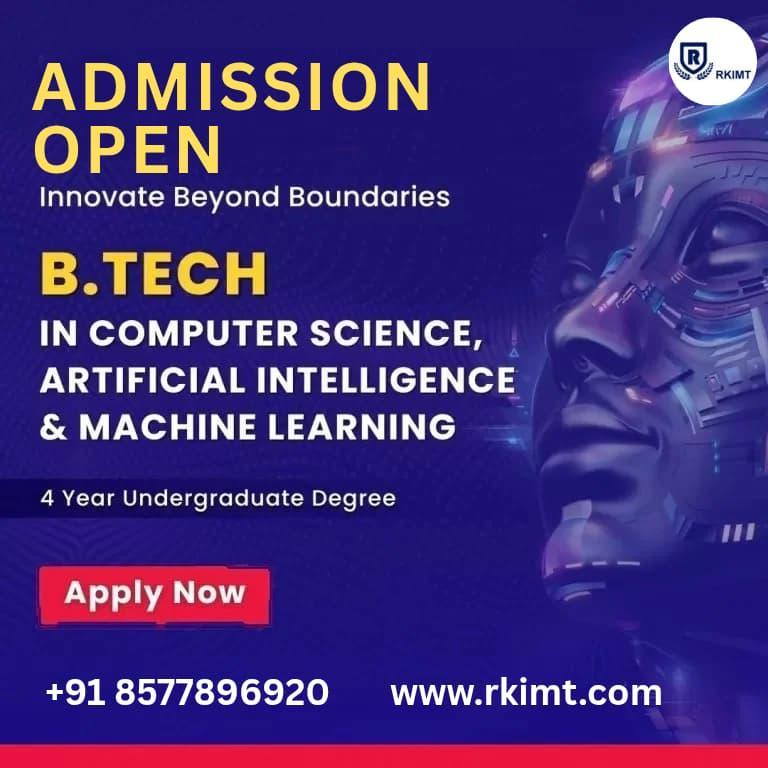 Join the Future of Technology BTech in AI ML at RKIMT in India - Image 1