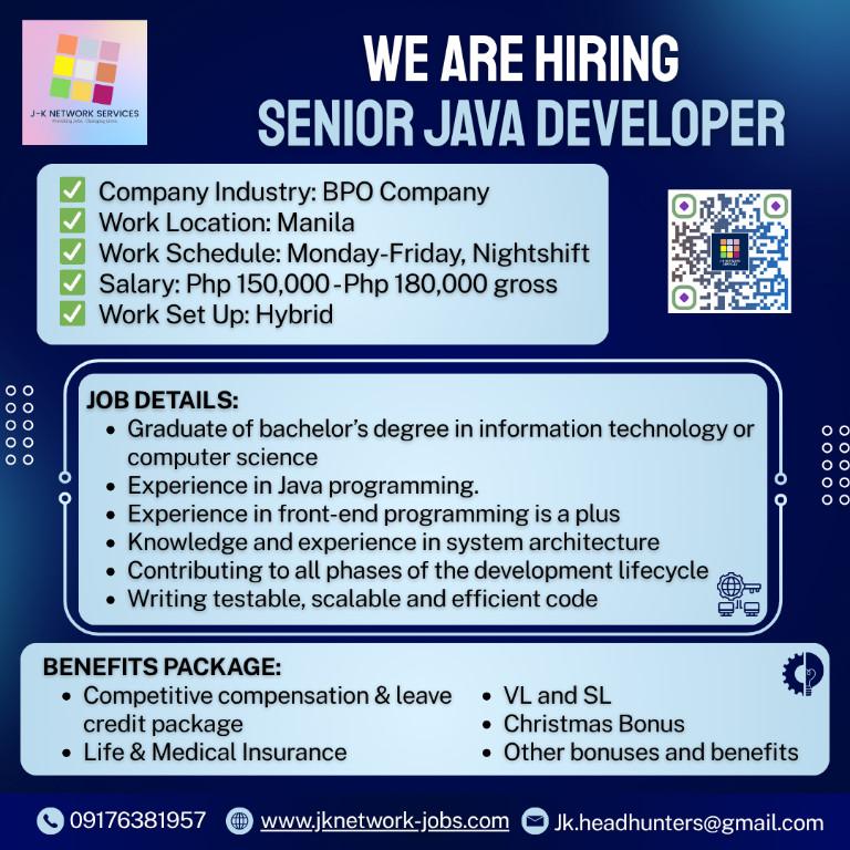Senior Java Developer in San Juan - Image 1