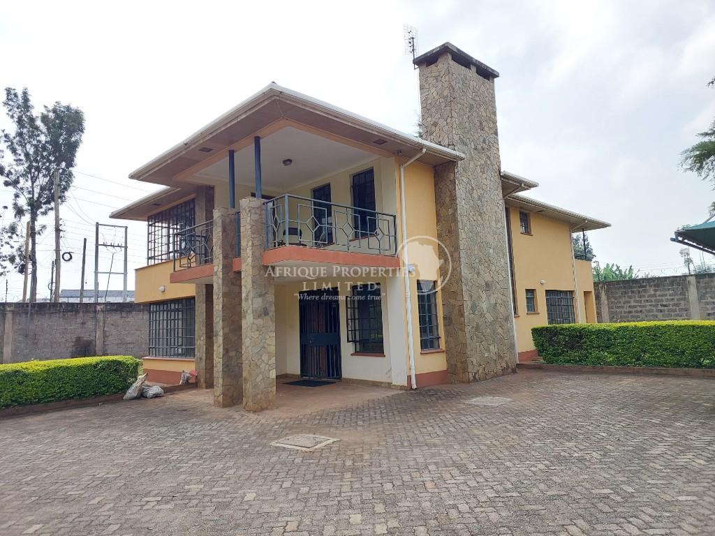 5 Bedroom Fully Furnished House + DSQ For Rent in Runda Estate in Kenya - Image 1