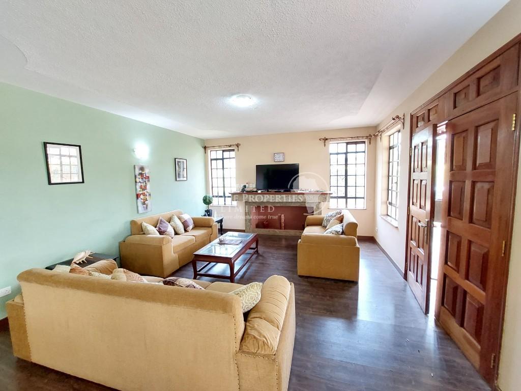 5 Bedroom Fully Furnished House + DSQ For Rent in Runda Estate in Kenya - Image 3