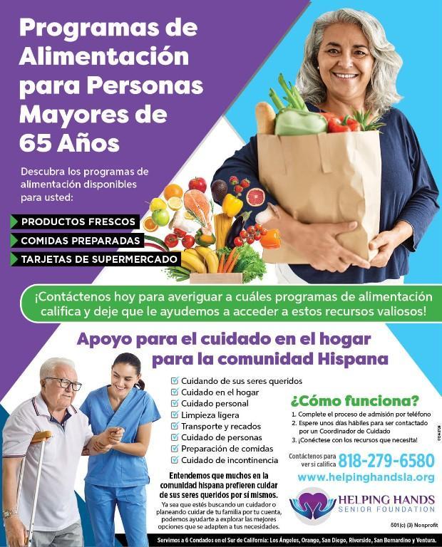 Programas de Comida para personas mayores en Irvine - Imagen 2