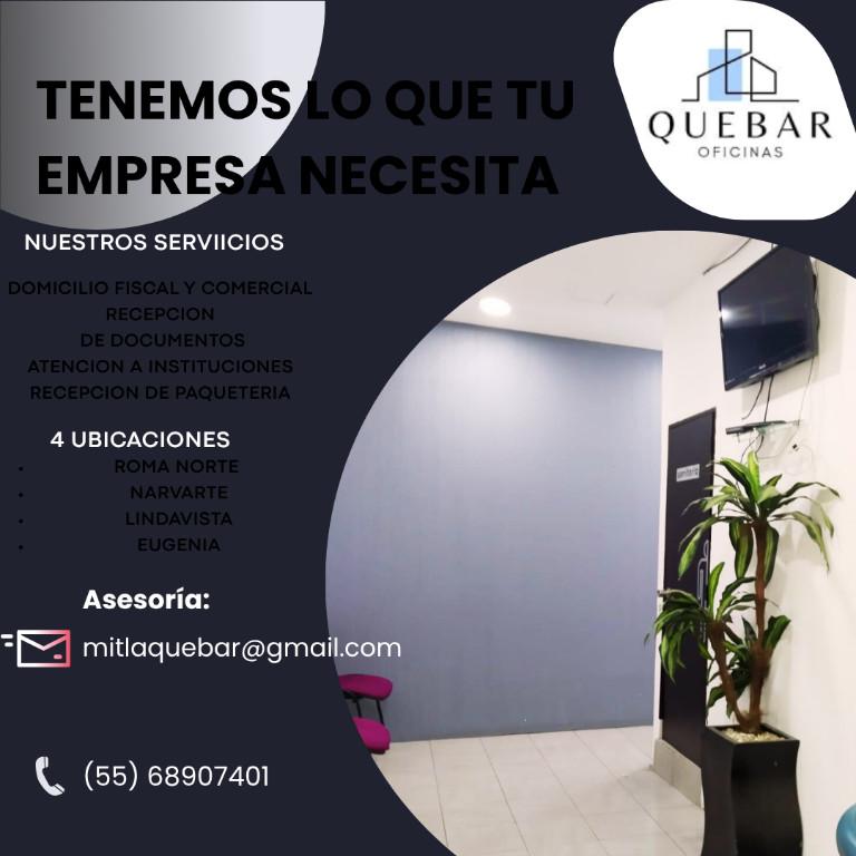DOMICILIO FISCAL Y COMERCIAL OFICINAS VIRTUALES en Coyoacán - Imagen 1