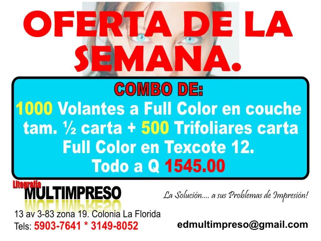 COMBO PUBLICITARIO en Guatemala - Imagen 1
