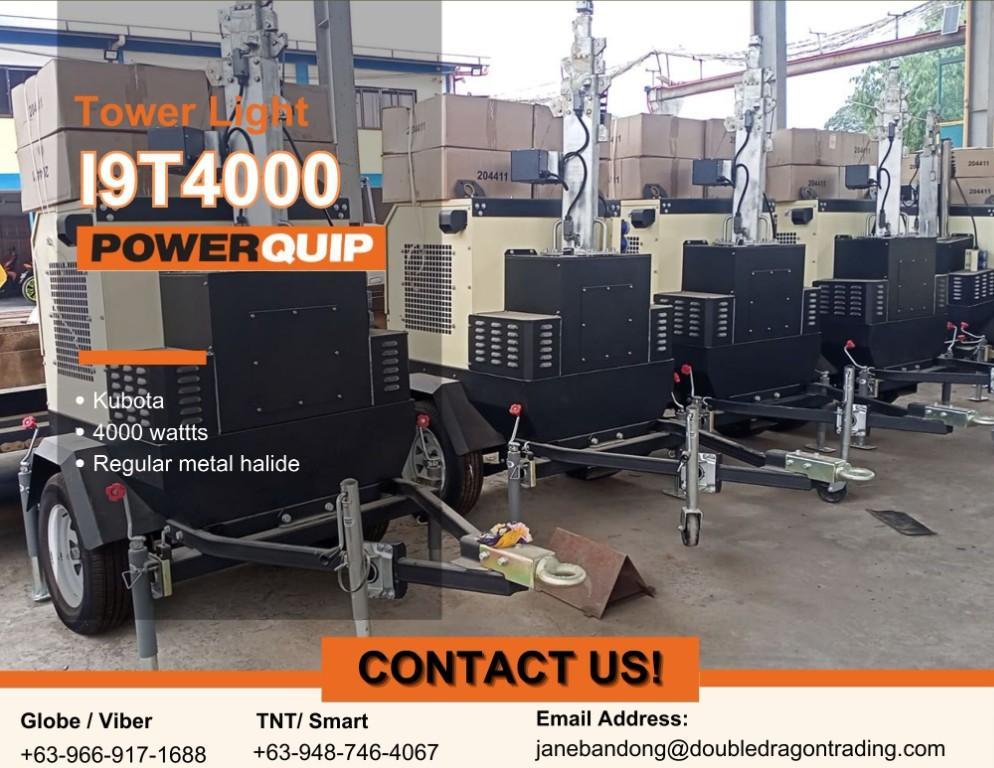POWERQUIP I9T4000 LIGHT TOWER.. in Alabang - Image 1