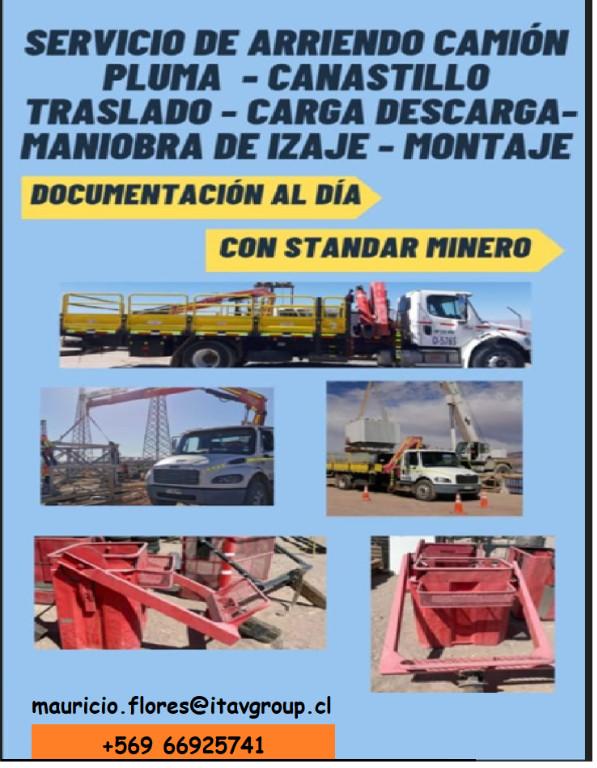ARRIENDO CAMIONES PLUMAS / DIARIOS / MENSUALES / DOC AL DIA en Coronel - Imagen 2