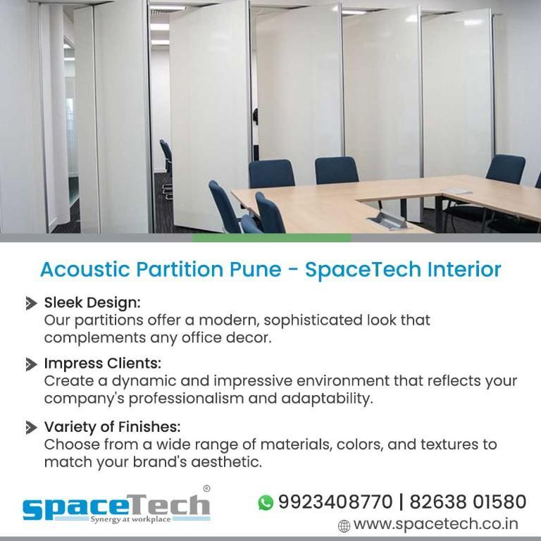 Proprietary Partition Systems - SpaceTech Interior in Pimpri-Chinchwad - Image 1
