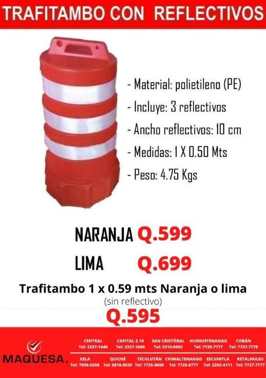 TRAFITAMBO CON REFLECTIVOS en Guatemala - Imagen 1