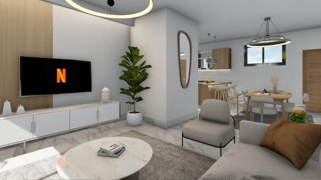 APARTAMENTO EN VENTA, TORRE MONTE RICO, SANTIAGO. en Licey al Medio - Imagen 4