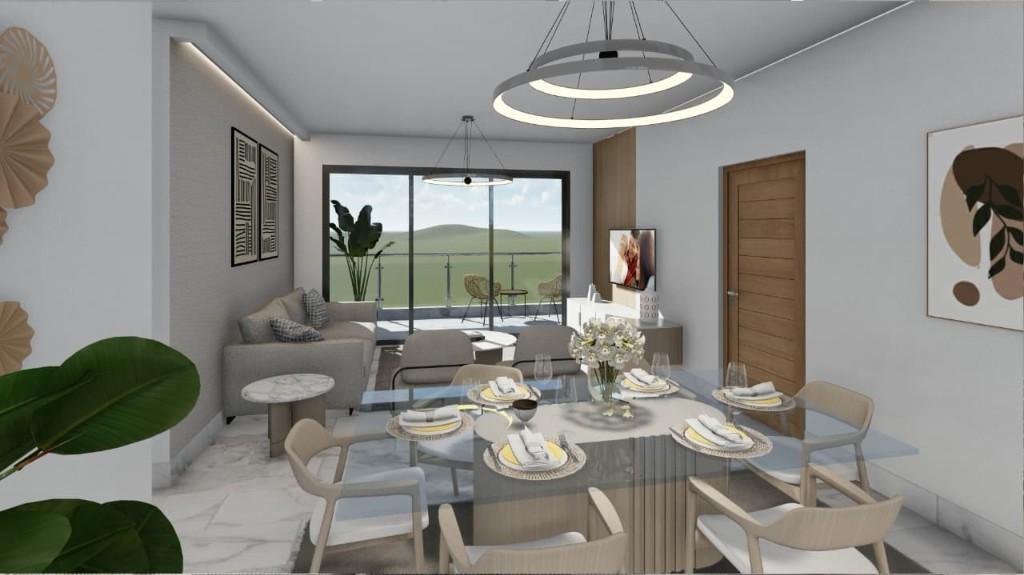APARTAMENTO EN VENTA, TORRE MONTE RICO, SANTIAGO. en Licey al Medio - Imagen 5