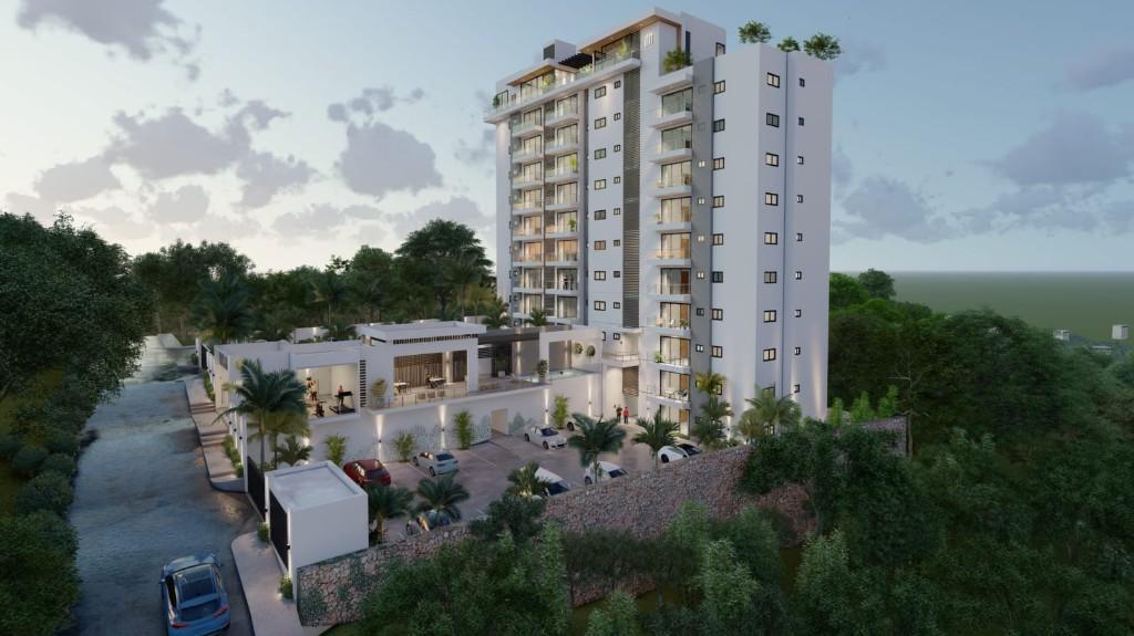 APARTAMENTO EN VENTA, TORRE MONTE RICO, SANTIAGO. en Licey al Medio - Imagen 2