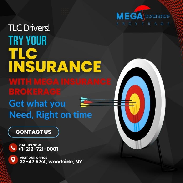 TLC Drivers! Try Your TLC Insurance With Mega in New York - Image 1