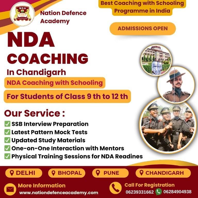 NDA Coaching In Chandigarh in India - Image 1