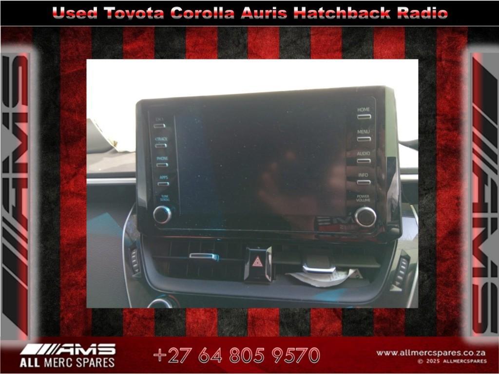 USED TOYOTA COROLLA AURIS HATCHBACK RADIO AVAILABLE in South Africa - Image 1