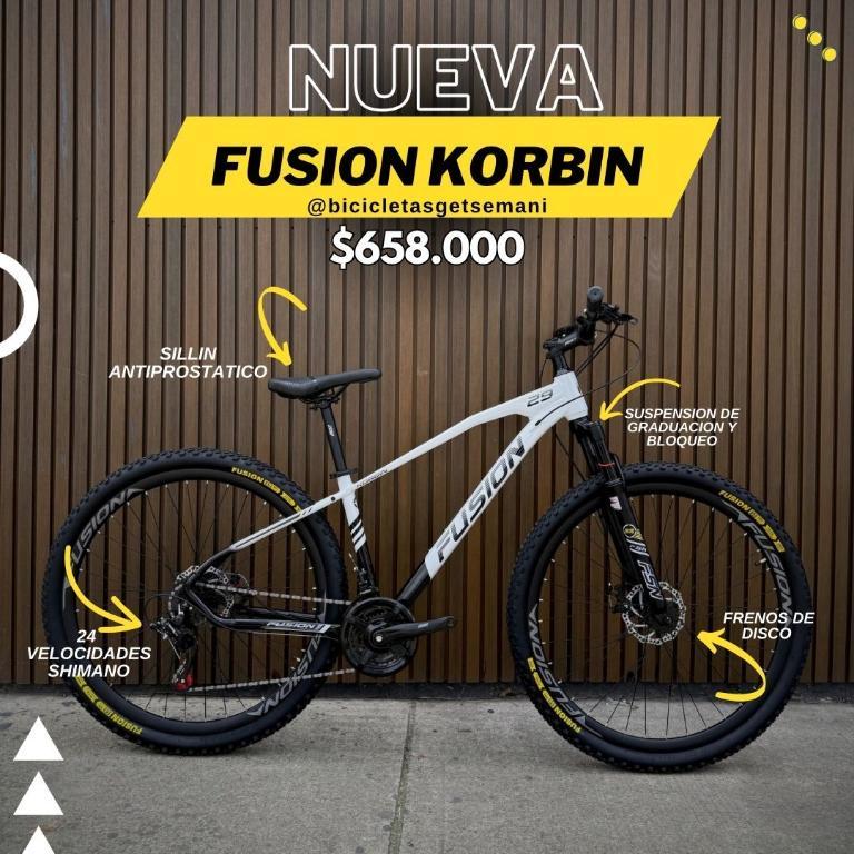 Fusion Korbin modelo 2026 Aluminio Rin 29 en Colombia - Imagen 2