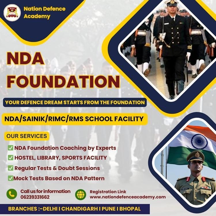 NDA Foundation Program After 10Th In Chandigarh in India - Image 1