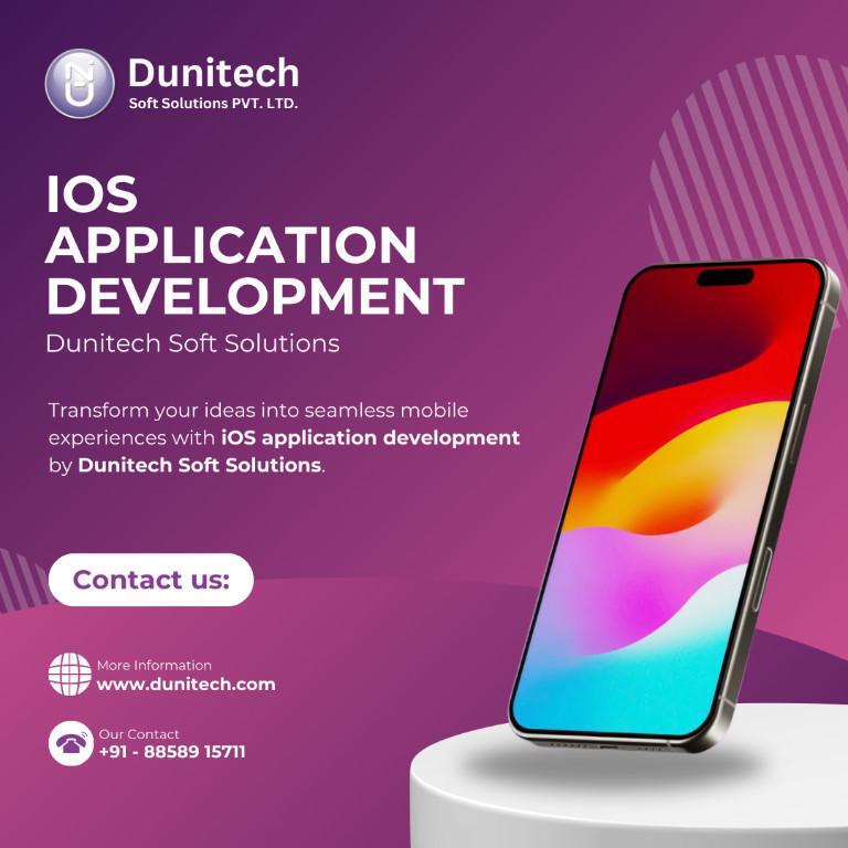 iOS App Development Services – Dunitech in Lucknow - Image 1