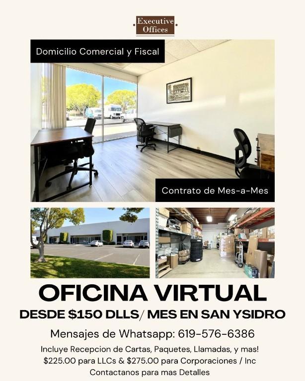 OFICINA VIRTUAL EN SAN YSIDRO, EN RENTA en Ciudad Camargo - Imagen 1