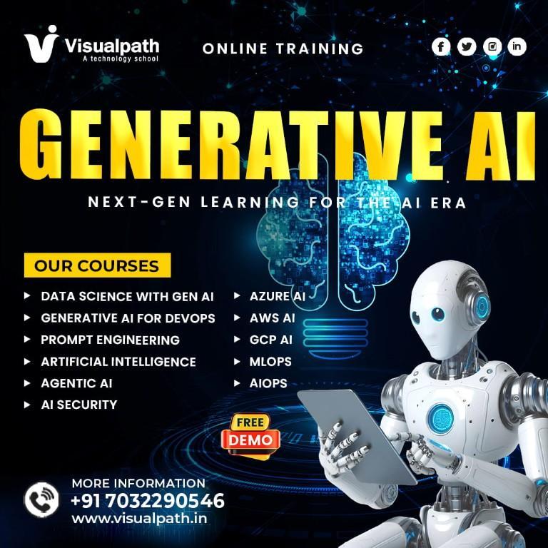 Master Generative AI with Job-Focused Training at Visualpath in Bangalore - Image 1