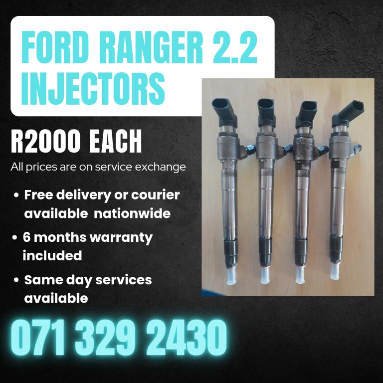 FORD RANGER 2.2 INJECTORS, FREE DELIVERY in Nelspruit - Image 1