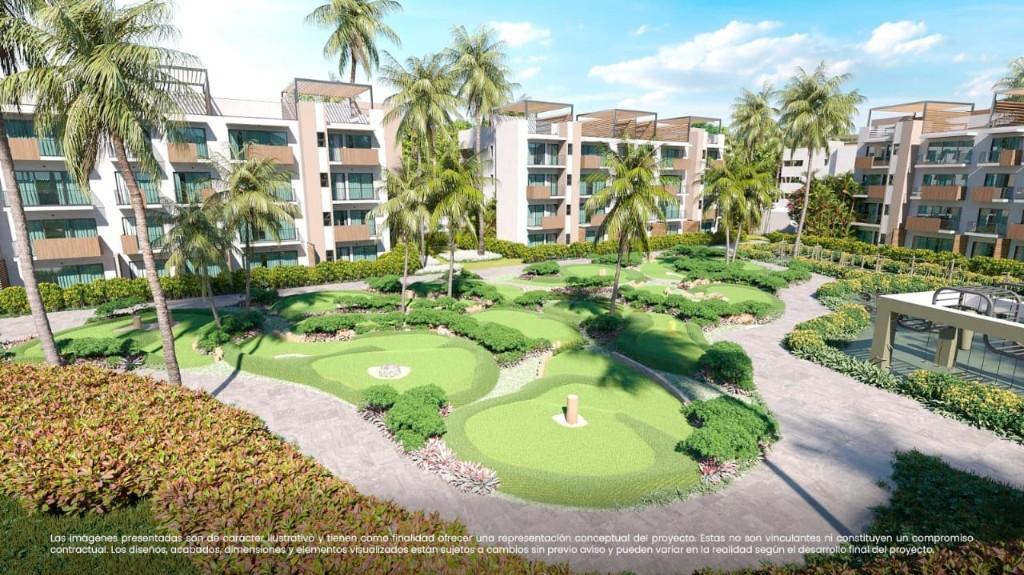 LUJOSOS APARTAMENTOS CON FINA TERMIMACION EN PUNTA CANA en la República Dominicana - Imagen 1