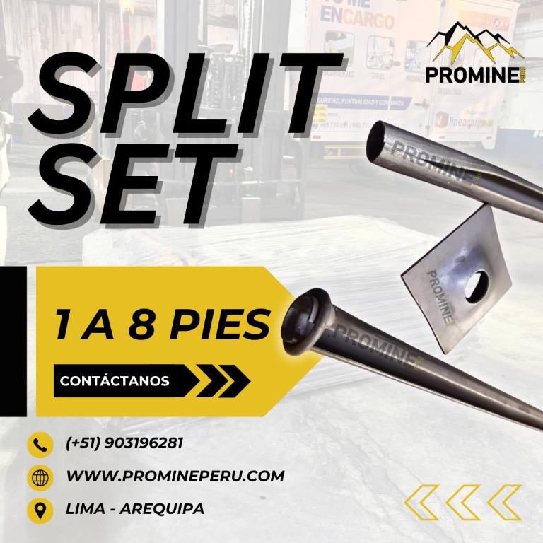 SPLIT SET PARA REFUERZO RÁPIDO EN LABORES SUBTERRÁNEAS en Perú - Imagen 1