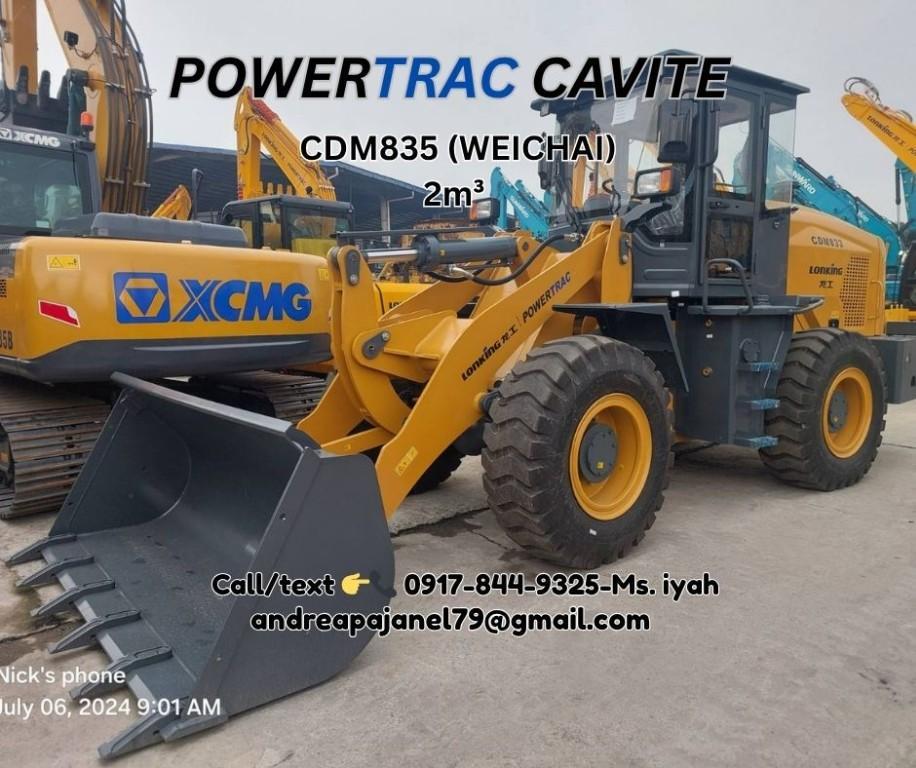 CDM835 LONKING WHEEL LOADER (WEICHAI) 2m³' in Quiapo - Image 1