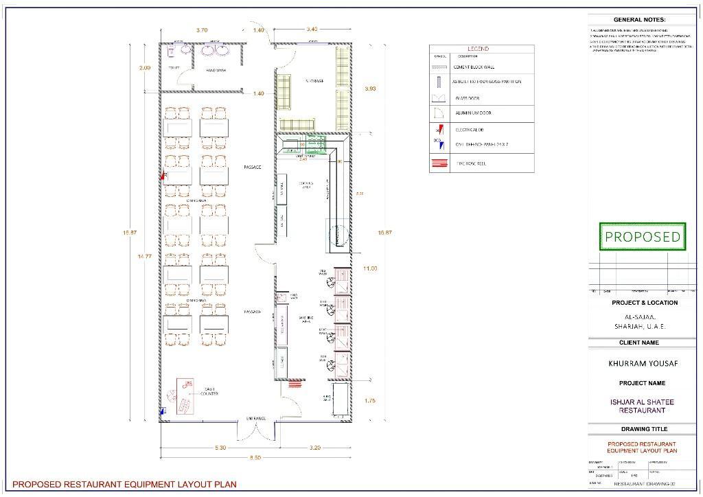 Proposed Fire Alarm Layout Plan. Existing Fire Fighting Layout P in United Arab Emirates - Image 14