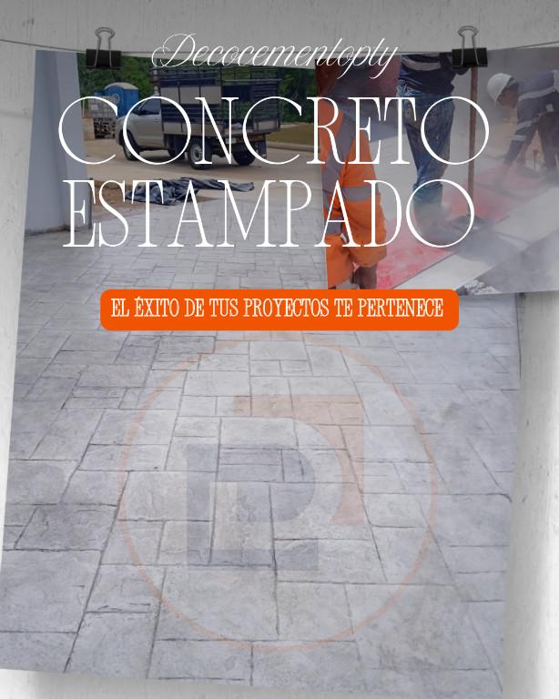 CONCRETO ESTAMPADO PTY CON ARTE FUNCIONAL - DECOCEMENTOPTY en Ancón - Imagen 20