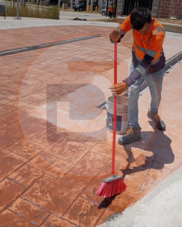 CONCRETO ESTAMPADO PTY CON ARTE FUNCIONAL - DECOCEMENTOPTY en Ancón - Imagen 8