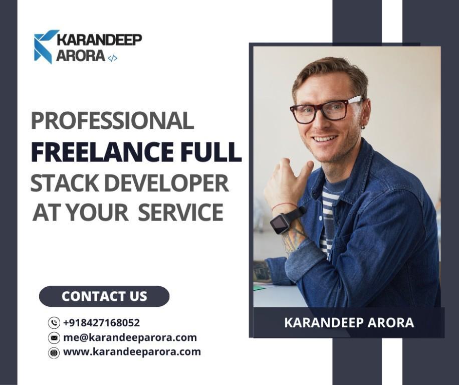Hire Freelance Full Stack Developer for Scalable Solutions in Firozpur - Image 1