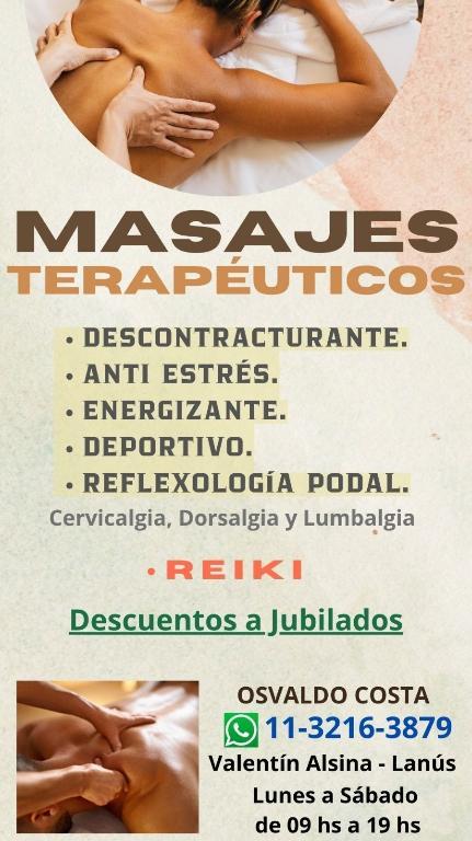 MASAJES TERAPEUTICOS en Temperley - Imagen 2