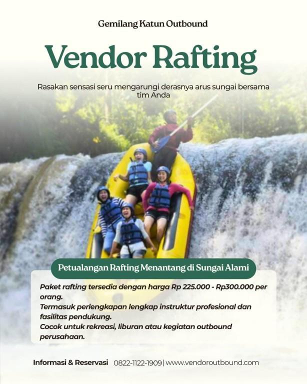 (WA 0822-1122-19109) Program Outbound Rafting Mojokerto in Indonesia - Image 1
