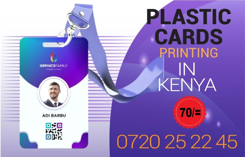 Personalized PVC Plastic ID Card Print & Design … in Kenya - Image 1