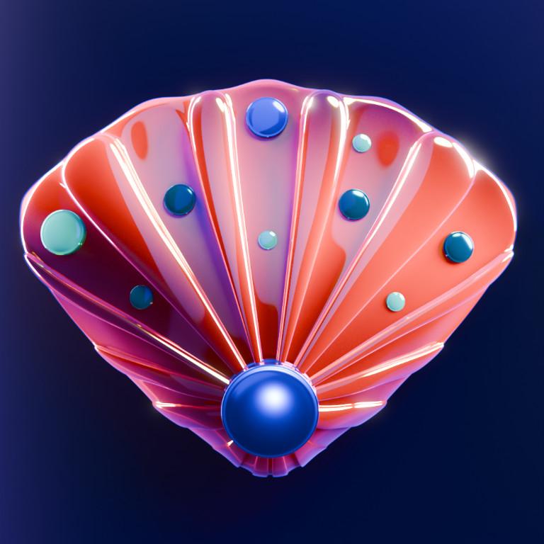 Fan Shell Vol. 2 Modern Decorative 3D Print in India - Image 2