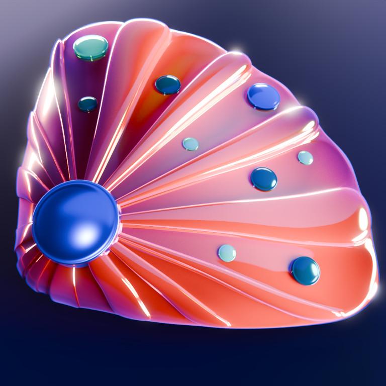 Fan Shell Vol. 2 Modern Decorative 3D Print in India - Image 3