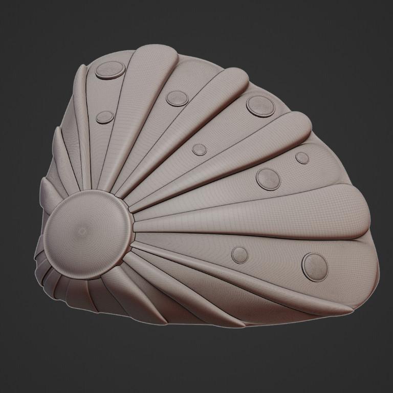 Fan Shell Vol. 2 Modern Decorative 3D Print in India - Image 6