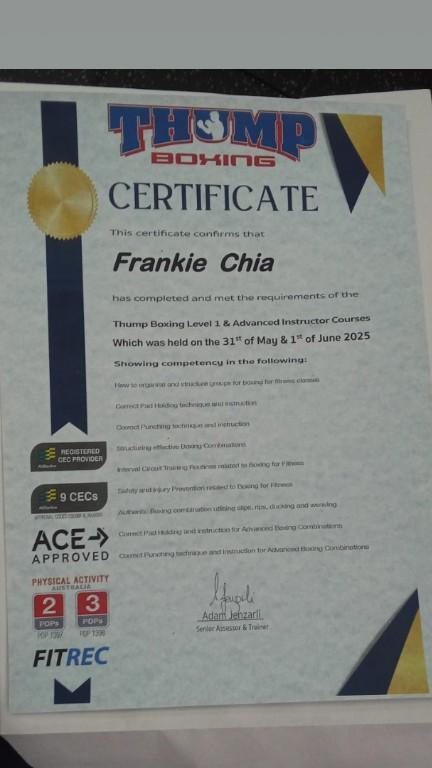 HIT Boxing Class Coach Frankie in Toa Payoh - Image 2