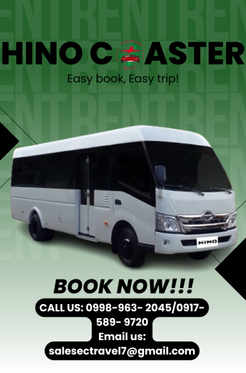 Cheapest Coaster Rental in Alabang - Image 1