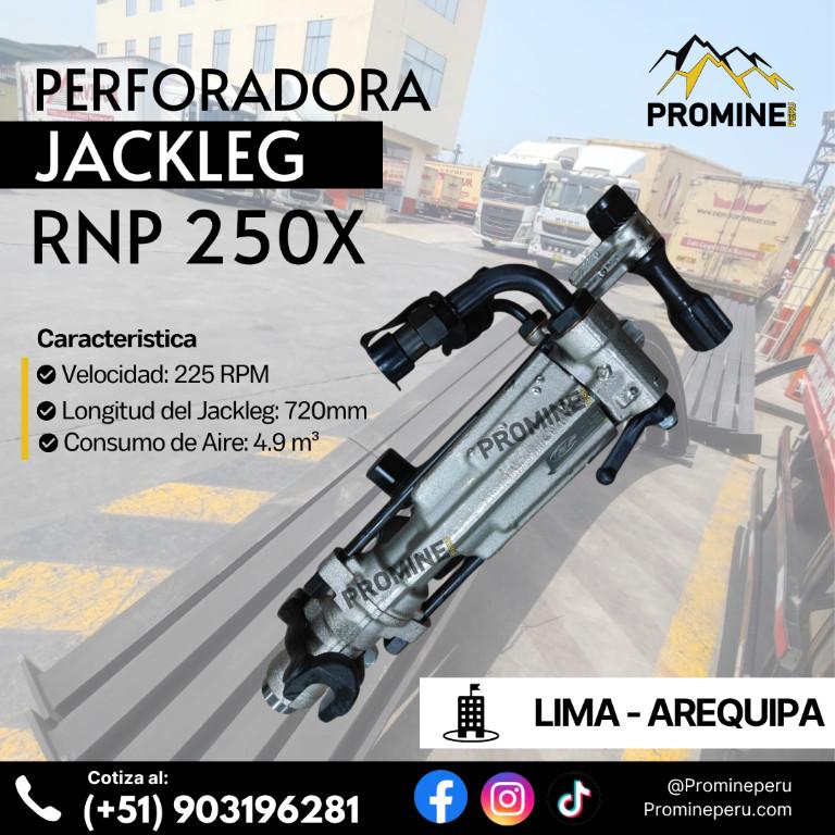 PERFORADORA JACKLEG RNP 250X RAPIDA Y EFICIENTE EN MINERIA en Perú - Imagen 1