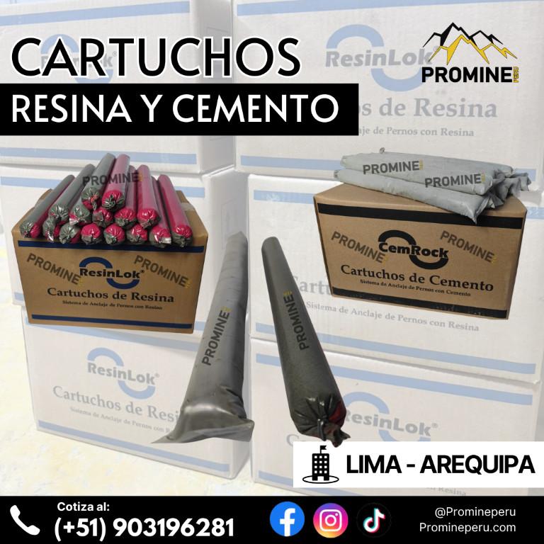 CARTUCHOS DE RESINA Y CEMENTO FIJACION RAPIDA Y RESISTENTE en Cotahuasi - Imagen 1