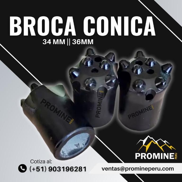 BROCAS CONICAS PERFORACION RAPIDA Y PRECISA EN MINERIA en Cotahuasi - Imagen 1