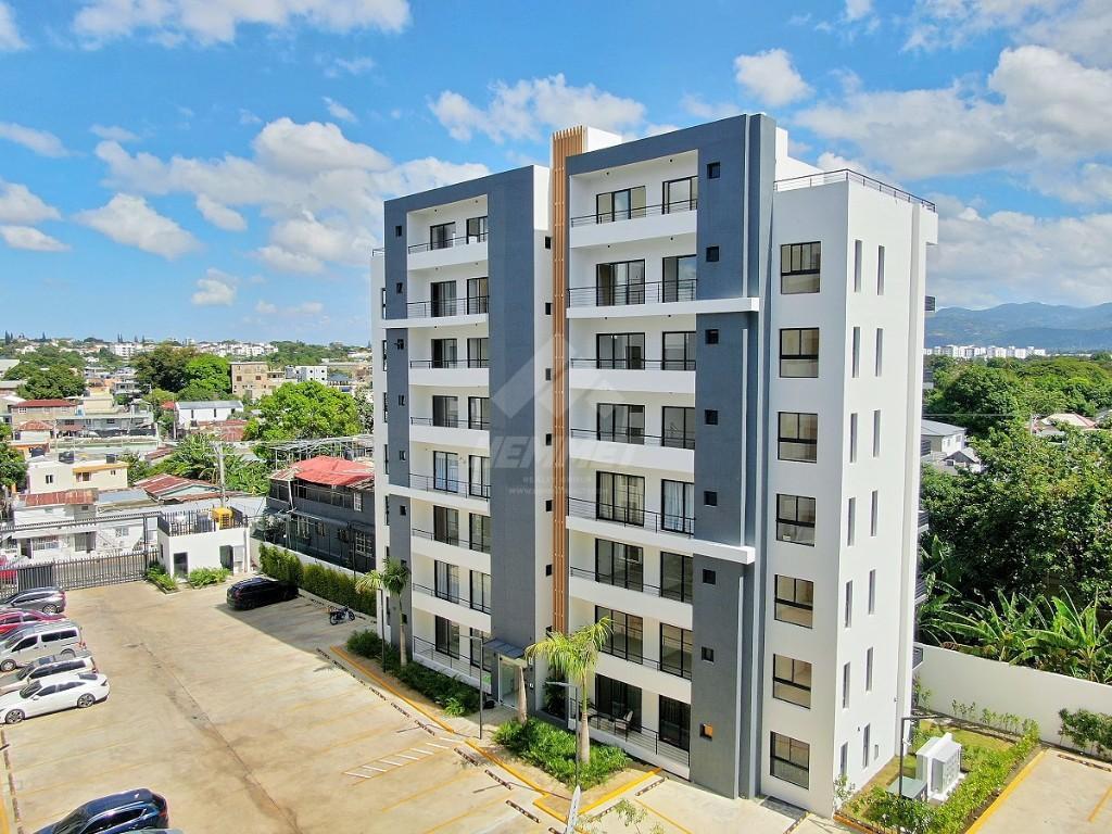 APARTAMENTO ASCENSOR Y PISCINA LAS DAMAS STGO. en Gurabo al Medio - Imagen 1