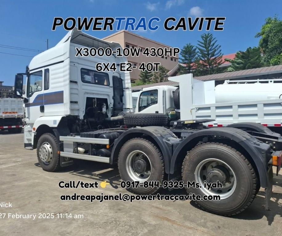 SHACMAN TRACTOR HEAD X3000-10W 430HP 6X4 E2- 40T in Quiapo - Image 2