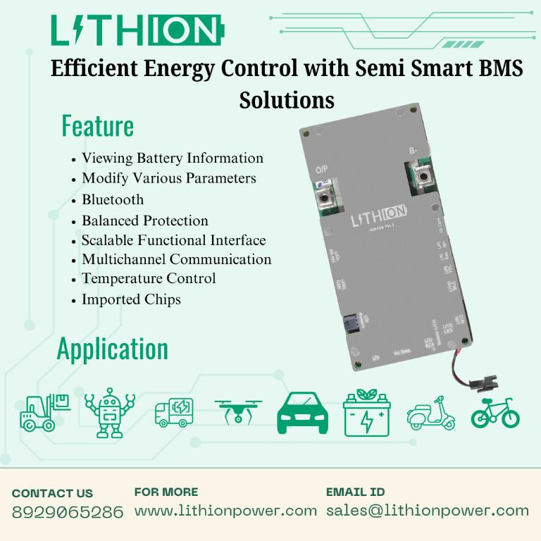 Efficient Energy Control with Semi Smart BMS Solutions in India - Image 1