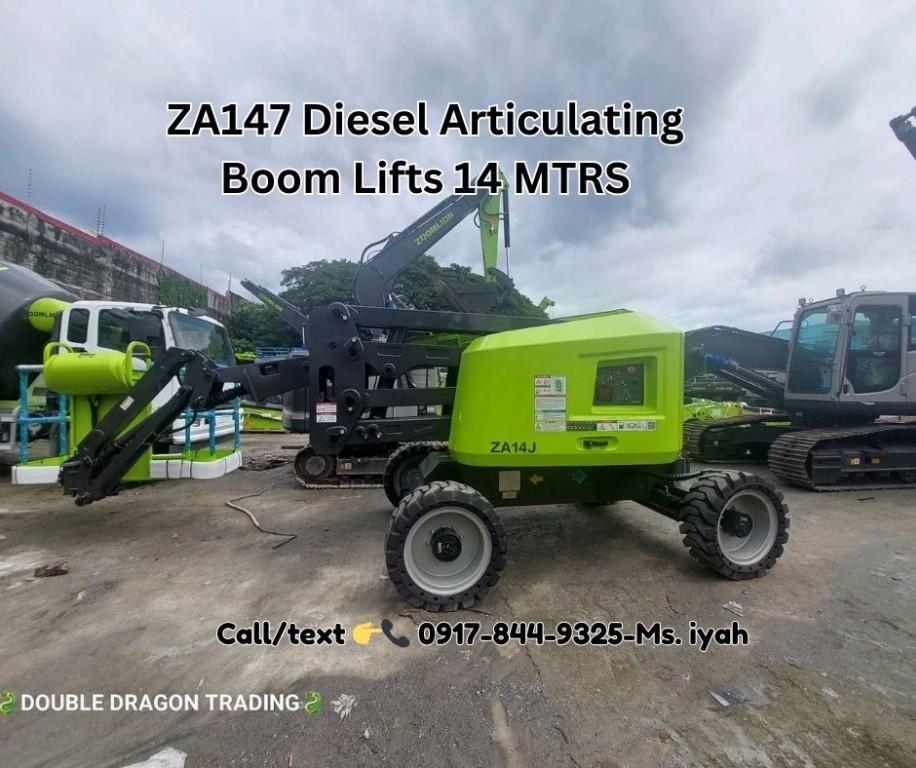 ZOOMLION ZA147 Diesel Articulating Boom Lifts 14 MTRS in Malabon - Image 2