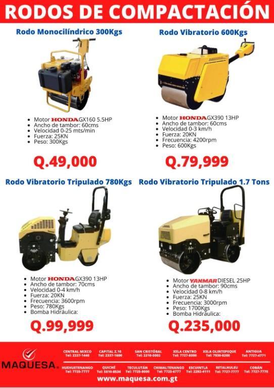RODOS DE COMPACTACIÓN en Cobán - Imagen 1