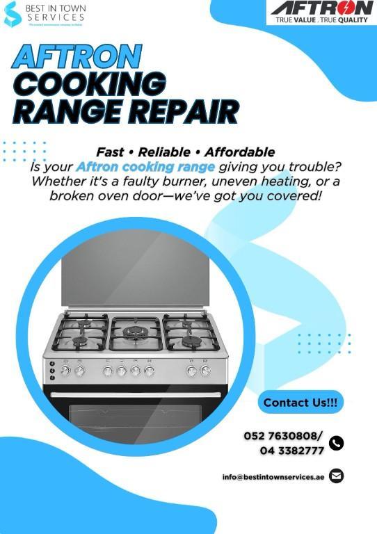 Cooking Range - Repair your Aftron Cooking Range with Experts in United Arab Emirates - Image 1