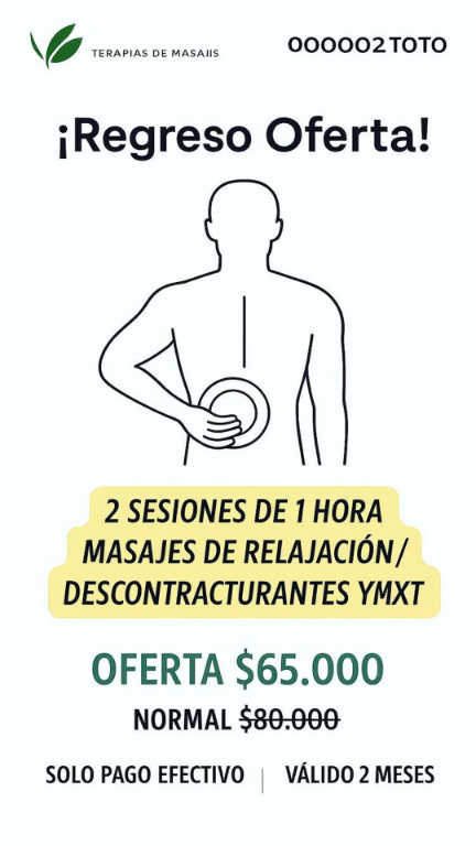 masaje descontracturante SACAMOSTRES ROSARIO SUR 91 OF. 101 en Chile - Imagen 8